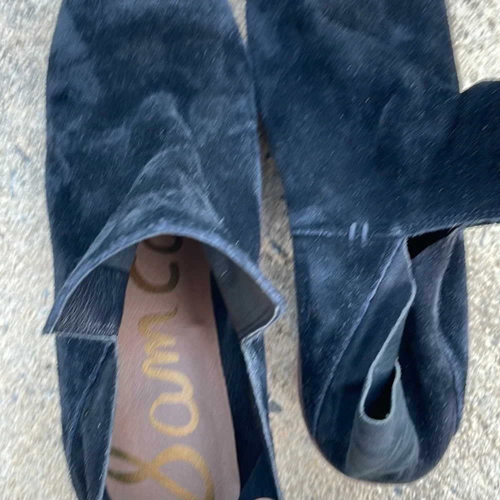 Sam Edelman Black Suede Convertible Prentice Bootie